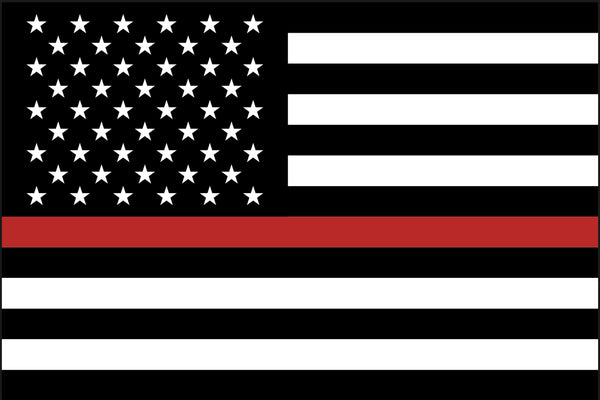 Thin Red Line FLAG 2’x3’ Double Sided Grommet Flag