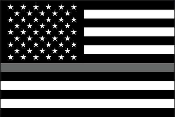 Thin Gray Line FLAG 2’x3’ Double Sided Grommet Flag