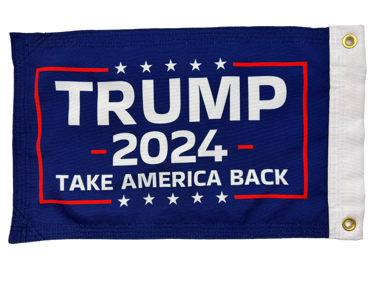 2024 Trump Double Sided Grommet Flag 12”x18”